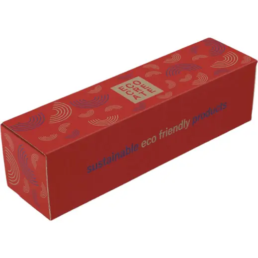 Serendipity Bottle in Bianca Custom Gift Box Red Branded Box